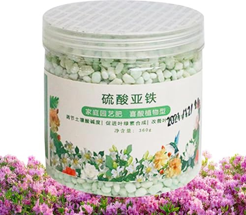 wiroouia Plant Food For Houseplants - Fertilizer For Flowers - Regulates Soil PH Fertilizer For Vegetable Garden, Indoor Plant Fertilizer For Gardenia, Jasmine