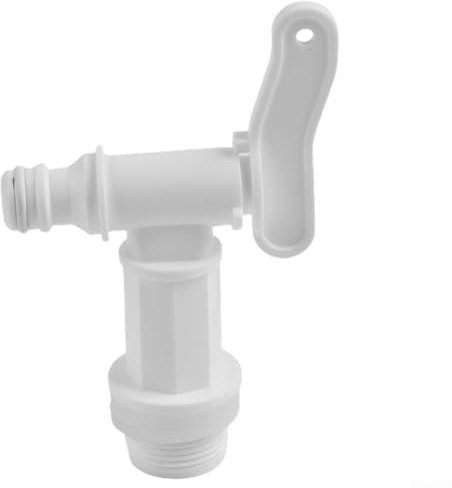 Robinet de vidange efficace pour réservoir d'eau fraîche, compatible avec camping-car, caravane, bateau, camping-car, caravane