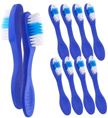 Baluue 10stücke Mini-zahnbürste Aus Gefängnis Tragbare Winzige Zahnbürste Kurzgriffige Gefängniszahnbürste Kleine Saubere Werkzeuge Mini-zahnreinigung Für Insassen