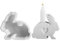 Silikonform Ostern, Silikonform Hase Kerzenhalter, Silikonformen Gießformen Ostern, Gießform Ostern Hase Kerzenhalter, Gießformen Silikon Ostern, Giessform Silikon für DIY Osterdeko (C)