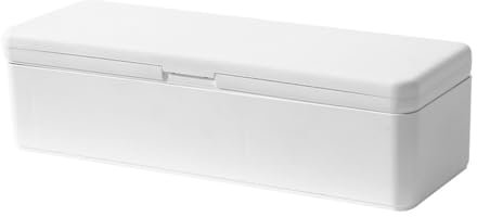 VOANZO Battery Storage Box Battery Storage Box Battery Box Battery Organizer With Tester Plastic Battery Box Battery Manager With Built-In Tester