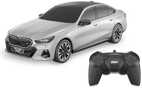JAMARA 402219 BMW i5 1:24 2,4GHz - ferngesteuertes Auto, RC Car, Kinder Spielzeugauto mit Fernbedienung, Modellauto, Geschenk für Kinder, Sportauto, Originalgetreue Lackierung