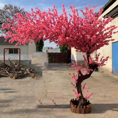Künstlicher Kirschbaum aus Seide und Kunststoff, Dekoration für Zuhause, Garten, Büro, Party, Hochzeit