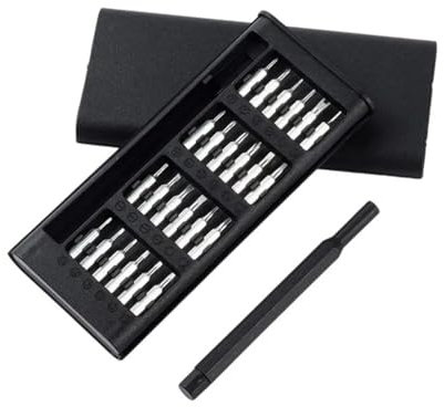 24 in 1 Precisions Small Screwdriver Set with Carrying Case for Phone and Laptop Computer Watches Repair Tools