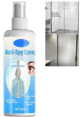 120ml Mirror Effect Privacy Spray for Glass,Privacy Window Tint Film Sprays