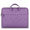 11-12.3 Laptop Tasche, SATURCASE Nylon-Baumwollfutter Handtasche Aktenkoffer Tasche für Apple MacBook Air 11.6 / MacBook 12 und Lenovo Asus Dell Huawei Acer Samsung HP 11-12.3 Laptops (Lila)