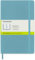 Moleskine Notizbuch mit weißen Seiten, Blau (Reef), Groß, 13 x 21 cm