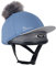 LeMieux Pom Hat Silk Ice Blue Mütze aus Seide, eisblau, Einheitsgröße