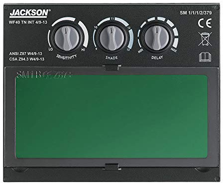 Jackson Safety J8187 WF40 4/9-13 filtro auto-oscurante interno