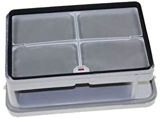 Kondensatorfilter 2977430600 für Wäschetrockner Beko, Essential B, Wäschetrockner Wärmepumpe ESSENTIELB ESL-HP8D3, Wäschetrockner Wärmepumpe ESSENTIELB ESL-HP8D4, Wäschetrockner Wärmepumpe ...