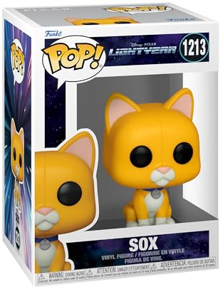 Funko Pop! Disney: Lightyear - Sox - Soz - Vinyl-Sammelfigur - Geschenkidee - Offizielle Handelswaren - Spielzeug Für Kinder und Erwachsene - Movies Fans - Modellfigur Für Sammler und Display
