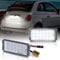 POPMOTORZ LED Number Plate Lights, 2Pcs License Number Plate Lights Compatible for Fiat 500/595/695 500C 595C 695C 312 C S3 S4 Model 2007-2020 with CanBus Design Error Free