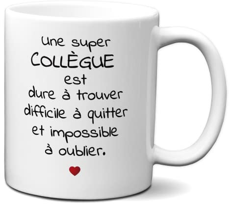L'Esprit Des Anges Céramique Tasse-Mug Une Collègue Difficile à Trouver Idée Cadeau Entreprise Amie Travail Nouveau Job