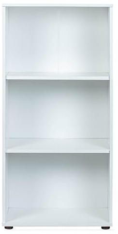 Bücherregal-Aktenschrank – offener Wandschrank weiß