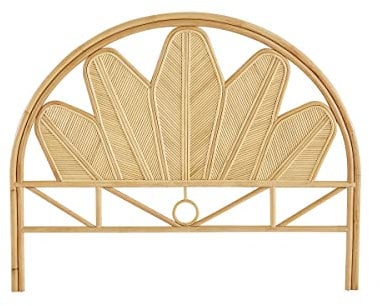 Miliboo Dekoratives Bettkopfteil aus Rattan B160 cm Nalah