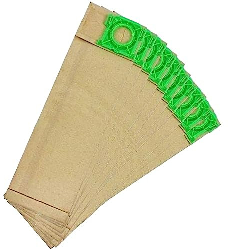 QUAILITAS Papier Staubsaugerbeutel [10 Stück] - Sebo X Serie Staubbeutel für C1 C2 C3 X1 X1.1 X2 X3 X4, leicht, biologisch abbaubar, Ersatz-Staubsaugerbeutel
