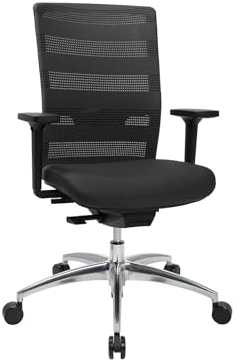 Topstar Sitness Airwork Alu inkl. höhenverstellbare Armlehne schwarz