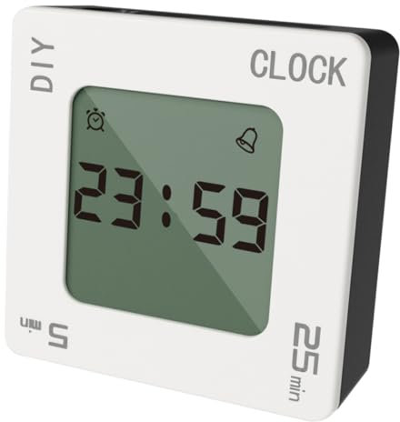 ABOOFAN Wecker Timer Countdown-Uhr Quartett Batterie