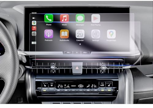 GAFAT [Verbessert-2 Stk Kompatibel mit 12,3 Toyota C-HR 2024 2025 2026 Hybrid PHEV (Benzin) Navigation Schutzfolie, CHR 2027 Nano Displayschutzfolie GPS 12.3 Zoll Touchscreen, 6H Kratzfest