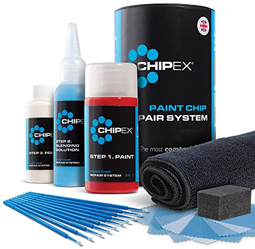 Chipex Premium Touch-Up Paint Kit Compatible with TESLA Model 3/Y/S/X, Paint Color PN01 STEALTH GREY MET | Touch Up Paint Kit & Car Paint Scratch Remover | Includes Paint Brush Kit | Pro Kit