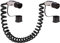 Poly Pool PP2854 PP2851 Caricabatterie Auto Elettrica-Connessione Monofase Cavo 2 a Tipo 2-7,4 Kilowatt-32 Ampere-Lunghezza 7,5, Nero, 4 Metri Spiralato