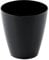 Monouso | 25 Vasitos para Aperitivos de Plástico, 60ml, Color Negro, Vasos, Cuencos, Recipientes para Postres, Eventos, Catering, Picnic, Reutilizable, 125 Usos