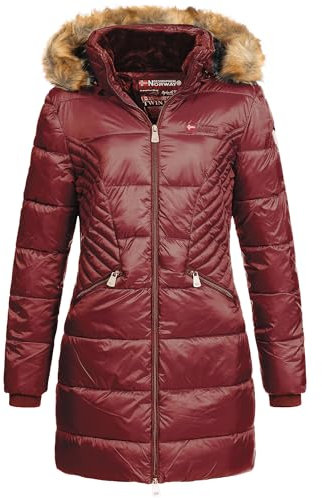 Geographical Norway Damen Winterjacke Debby Burgundy L