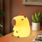 Aolawco Capybara Nachtlicht, Kinder Capybara Lampe Soft Silikon mit Dimmbarkeit und Timer Touch Control, Capybara Geschenk Nachtlicht USB Tragbare Wiederaufladbare für Baby, Mädchen,Tischdekoration