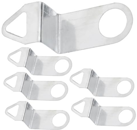 SEWOART 6stücke Wanduhr Uhrwerk Haken DIY Uhren Zubehör Wanduhr Aufhängen Haken Uhrenteile Legierung Für Selbstgebaute Uhr