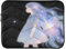 Character with Galaxy Hair Dark Padded Laptop Sleeve Case 13 Inch Soft Quilted Laptop Bag Waterproof Computer Sleeves