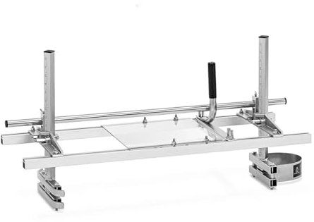 Segheria Portatile Sega a Nastro Orizzontale Portatile for Motosega da 48 di Grado Industriale for la Lavorazione del Legno for costruttori per Lavoratori Edili