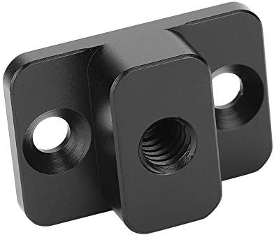 SUNGOOYUE Aluminiumlegierungsplatte für Ronin S Stabilisator Kamera Externe Montageplatte mit Armaturenmonitorhalter für Ronin S,