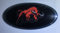 2x 120x58mm Emblem Folie (112x50mm) Red Stier