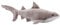 WWF 15176012 WWF00346 Plüsch Weißer Hai, realistisch gestaltetes Plüschtier, ca. 33 cm groß und wunderbar weich