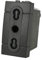 Presa Bipasso Bivalente 2P+T 10/16A, Compatibile Con Bticino Living Light (Nero)