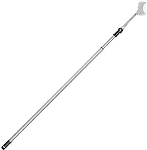 SAUBA LINA XL - Fußleisten- und Rahmenbürste inkl. Winkelstück und Teleskopstiel Set