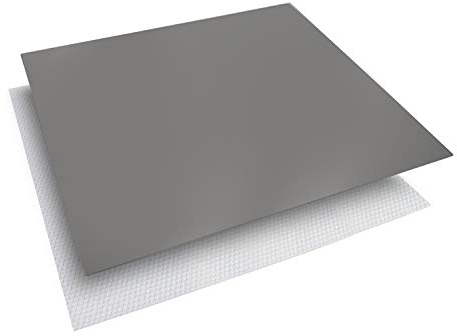 Spianatoia Professionale in Acciaio Inox 50x50cm | Piano di Lavoro per Cucina Bar Ristorante | Tagliere Acciaio Inossidabile | Piano da Lavoro per impastare pizza pane dolci | Tappetino Antiscivolo