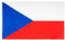 Aricona Bandiera Cechia 90x150cm – Repubblica Ceca – resistente alle intemperie - occhielli in ottone - 100% poliestere - cuciture doppie robuste e colori vivaci – ideale per gli amanti delle bandiere