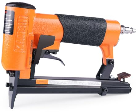 KN8016S Pneumatischer Polsterhefter für 80er Serie Heftklammern mit 1,27 cm Krone, kontinuierlicher Brennmodus, Luftleistung, Polsterpistole, Feindraht, Heimwerker, Renovierung, Möbel