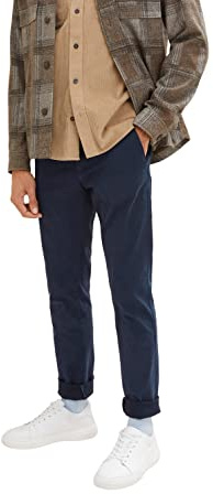 TOM TAILOR Herren Travis Slim Chino Hose mit Stretch