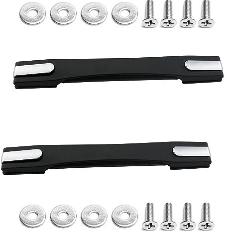 2 Stücke Gepäck Koffer Griff, Ersatz-Koffergriffe, Koffergriff, Schwarz Griff Ersatz Tragegriff, Ersatzgriffschlaufe, Reisekoffer Reparatur Zubehör für Koffer Box, Gepäckkoffer, Gitarrentasche
