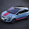 ACSUZ Auto Aufkleber, für Opel Corsa C D E F Car Auto Seitentür Aufkleber Protector Personalised Klebt Deko AufStyling Accessories,Red