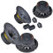 Mediadox Front/Heck 16,5cm/165mm Auto Lautsprecher/Boxen/Speaker Komplett-Set von Ground Zero kompatibel für OPEL
