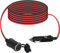 Thlevel 12V Verlängerungskabel Zigarettenanzünder Buchse Stecker 2 Meter 20AWG Kabel Ladegerät Adapter Auto Wasserdicht mit 10A Sicherung für 12V/24V Strom LKW Lieferwagen Wohnmobil Geräte