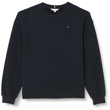 Tommy Hilfiger Damen Sweatshirt Curve ohne Kapuze, Blau (Desert Sky), 52