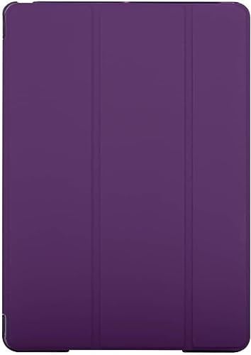 Smart Case For Apple iPad Mini 4 & iPad Mini 5 Magnetic Stand Cover, Auto Sleep/Wake, Ultra Slim Lightweight Flip Folio Case (Purple)