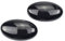 Für Hacreyatu S-ubaru Liberty Forester Impreza Wrx Sti 2002-2007 Dynamische Bernstein LED Seitenmarkierer Blinker Sequentiell Blitzlicht (Schwarz)