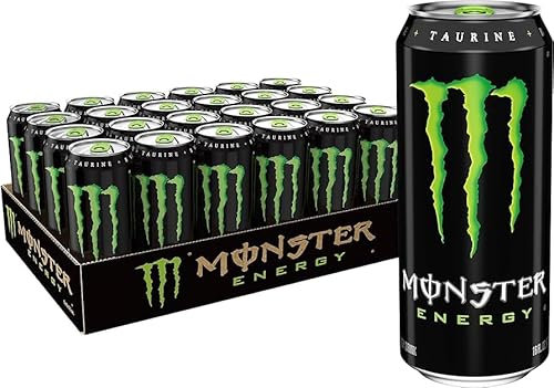 Energy Drink 24 Pack of 500ml Cans - Bulk Energy Boost Multipack | Powerful Energy Blend | Ideal for On-the-Go
