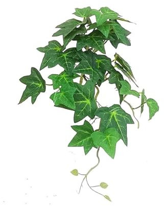 Aqxyxsw Plantas trepadoras Artificiales, Mimbre Colgante Falso Verde for Interiores, Hojas de plástico Raras, Accesorios de decoración for hogar, Hotel, Oficina y Tienda fangzi (Color : 50cm Green A