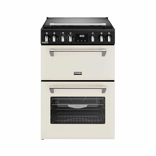 Stoves DX MRA RICHMOND 60DF CRM 600mm Dual Fuel Cooker Gas Hob Power WOK Cream